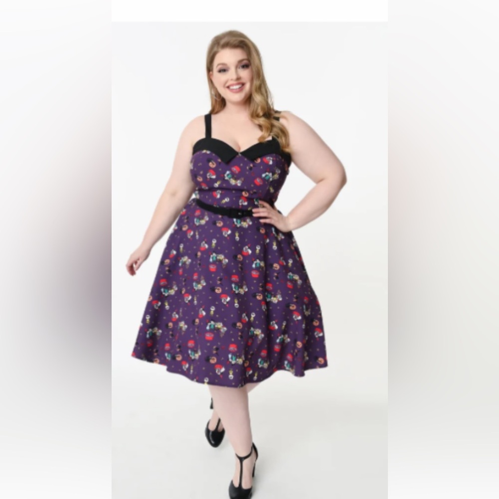 Peanuts x Unique
Vintage Plus Size
Halloween Gang
Rachel Swing
Dress - 2X/18